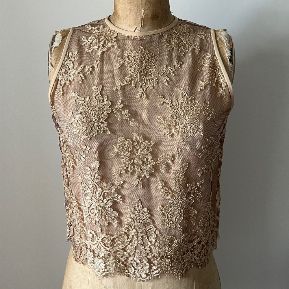 Beautiful Vintage Lace Top